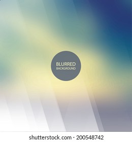 Abstract Background Design with Blurred and Striped Pattern