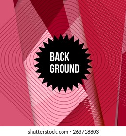 Abstract background design for business. Vector flyer design template.