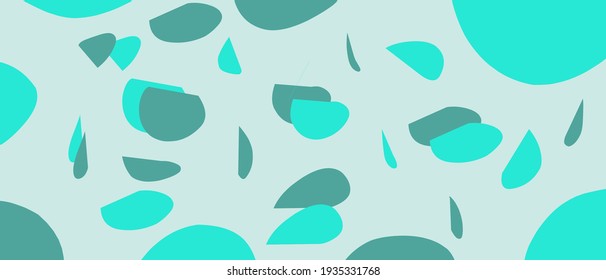abstract background design of circle shape.  blend of turquoise, colorful and trendy backgrounds