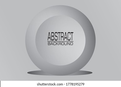 Abstract background design circle style
