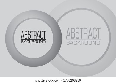 Abstract background design circle style