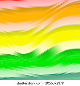 Resumen del diseño de fondo de las líneas coloreadas para el afiche, plantilla de folleto