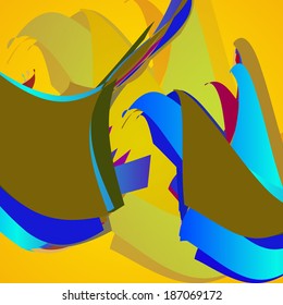 Abstract background for design, colorful digital illustration.