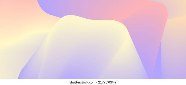 Abstract background design colorful geometric fluid shapes elements vector