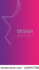Abstract background design. Colorful halftone gradients. Future geometric patterns. Colorful gradients minimalist vector. Soft gradients. Elegant modern cover design. Dynamic art vector.