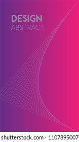 Abstract background design. Colorful halftone gradients. Future geometric patterns. Colorful gradients minimalist vector. Soft gradients. Elegant modern cover design. Dynamic art vector.