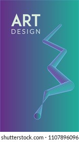 Abstract background design. Colorful halftone gradients. Future geometric patterns. Colorful gradients minimalist vector. Soft gradients. Elegant modern cover design. Dynamic art vector.