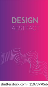 Abstract background design. Colorful halftone gradients. Future geometric patterns. Colorful gradients minimalist vector. Soft gradients. Elegant modern cover design. Dynamic art vector.