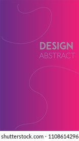 Abstract background design. Colorful halftone gradients. Future geometric patterns. Colorful gradients minimalist vector. Soft gradients. Elegant modern cover design. Dynamic art vector.