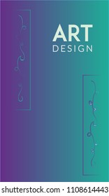 Abstract background design. Colorful halftone gradients. Future geometric patterns. Colorful gradients minimalist vector. Soft purple blue gradients. Elegant modern cover design. Dynamic art vector.