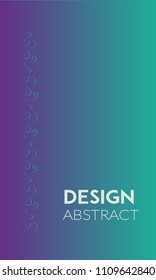 Abstract background design. Colorful halftone gradients. Future geometric patterns. Colorful gradients minimalist vector. Soft purple blue gradients. Elegant modern cover design. Dynamic art vector.