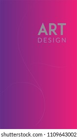 Abstract background design. Colorful halftone gradients. Future geometric patterns. Colorful gradients minimalist vector. Soft gradients. Elegant modern cover design. Dynamic art vector.