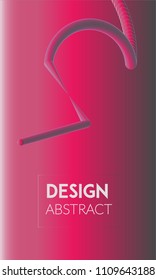 Abstract background design. Colorful halftone gradients. Future geometric patterns. Colorful gradients minimalist vector. Soft gradients. Elegant modern cover design. Dynamic art vector.