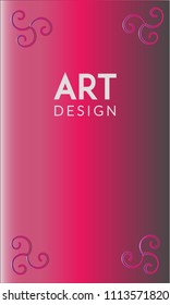Abstract background design. Colorful halftone gradients. Future geometric patterns. Colorful gradients minimalist vector. Soft gradients. Elegant modern cover design. Dynamic art vector.