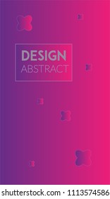 Abstract background design. Colorful halftone gradients. Future geometric patterns. Colorful gradients minimalist vector. Soft gradients. Elegant modern cover design. Dynamic art vector.