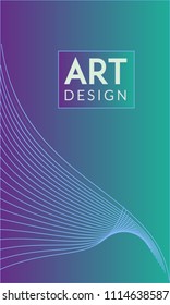 Abstract background design. Colorful halftone gradients. Future geometric patterns. Colorful gradients minimalist vector. Soft purple blue gradients. Elegant modern cover design. Dynamic art vector.