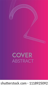 Abstract background design. Colorful halftone gradients. Future geometric patterns. Colorful gradients minimalist vector. Soft gradients. Elegant modern cover design. Dynamic art vector.