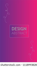 Abstract background design. Colorful halftone gradients. Future geometric patterns. Colorful gradients minimalist vector. Soft gradients. Elegant modern cover design. Dynamic art vector.
