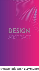 Abstract background design. Colorful halftone gradients. Future geometric patterns. Colorful gradients minimalist vector. Soft gradients. Elegant modern cover design. Dynamic art vector.