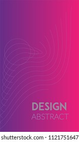 Abstract background design. Colorful halftone gradients. Future geometric patterns. Colorful gradients minimalist vector. Soft gradients. Elegant modern cover design. Dynamic art vector.