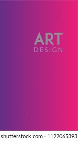 Abstract background design. Colorful halftone gradients. Future geometric patterns. Colorful gradients minimalist vector. Soft gradients. Elegant modern cover design. Dynamic art vector.