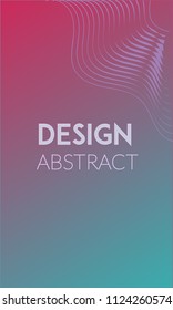 Abstract background design. Colorful halftone gradients. Future geometric patterns. Colorful gradients minimalist vector. Soft gradients. Elegant modern cover design. Dynamic art vector.