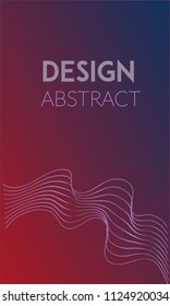 Abstract background design. Colorful halftone gradients. Future geometric patterns. Colorful gradients minimalist vector. Soft gradients. Elegant modern cover design. Dynamic art vector.