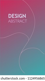 Abstract background design. Colorful halftone gradients. Future geometric patterns. Colorful gradients minimalist vector. Soft gradients. Elegant modern cover design. Dynamic art vector.