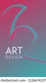 Abstract background design. Colorful halftone gradients. Future geometric patterns. Colorful gradients minimalist vector. Soft gradients. Elegant modern cover design. Dynamic art vector.