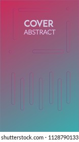 Abstract background design. Colorful halftone gradients. Future geometric patterns. Colorful gradients minimalist vector. Soft gradients. Elegant modern cover design. Dynamic art vector.