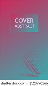 Abstract background design. Colorful halftone gradients. Future geometric patterns. Colorful gradients minimalist vector. Soft gradients. Elegant modern cover design. Dynamic art vector.