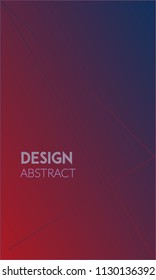 Abstract background design. Colorful halftone gradients. Future geometric patterns. Colorful gradients minimalist vector. Soft gradients. Elegant modern cover design. Dynamic art vector.