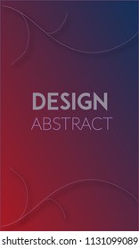 Abstract background design. Colorful halftone gradients. Future geometric patterns. Colorful gradients minimalist vector. Soft gradients. Elegant modern cover design. Dynamic art vector.