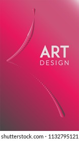 Abstract background design. Colorful halftone gradients. Future geometric patterns. Colorful gradients minimalist vector. Soft gradients. Elegant modern cover design. Dynamic art vector.