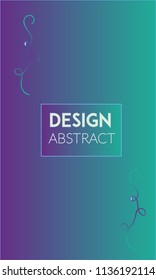 Abstract background design. Colorful halftone gradients. Future geometric patterns. Colorful gradients minimalist vector. Soft purple blue gradients. Elegant modern cover design. Dynamic art vector.