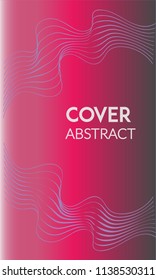 Abstract background design. Colorful halftone gradients. Future geometric patterns. Colorful gradients minimalist vector. Soft gradients. Elegant modern cover design. Dynamic art vector.