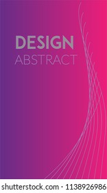 Abstract background design. Colorful halftone gradients. Future geometric patterns. Colorful gradients minimalist vector. Soft gradients. Elegant modern cover design. Dynamic art vector.