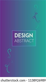 Abstract background design. Colorful halftone gradients. Future geometric patterns. Colorful gradients minimalist vector. Soft purple blue gradients. Elegant modern cover design. Dynamic art vector.