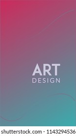 Abstract background design. Colorful halftone gradients. Future geometric patterns. Colorful gradients minimalist vector. Soft gradients. Elegant modern cover design. Dynamic art vector.