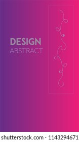 Abstract background design. Colorful halftone gradients. Future geometric patterns. Colorful gradients minimalist vector. Soft gradients. Elegant modern cover design. Dynamic art vector.