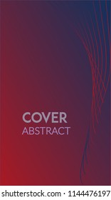 Abstract background design. Colorful halftone gradients. Future geometric patterns. Colorful gradients minimalist vector. Soft gradients. Elegant modern cover design. Dynamic art vector.