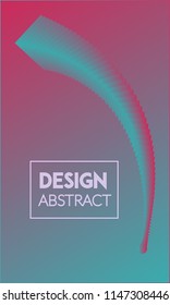 Abstract background design. Colorful halftone gradients. Future geometric patterns. Colorful gradients minimalist vector. Soft gradients. Elegant modern cover design. Dynamic art vector.