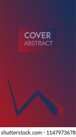 Abstract background design. Colorful halftone gradients. Future geometric patterns. Colorful gradients minimalist vector. Soft gradients. Elegant modern cover design. Dynamic art vector.