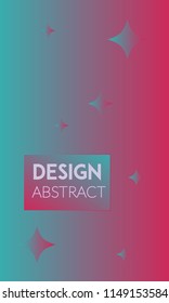 Abstract background design. Colorful halftone gradients. Future geometric patterns. Colorful gradients minimalist vector. Soft gradients. Elegant modern cover design. Dynamic art vector.