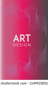 Abstract background design. Colorful halftone gradients. Future geometric patterns. Colorful gradients minimalist vector. Soft gradients. Elegant modern cover design. Dynamic art vector.