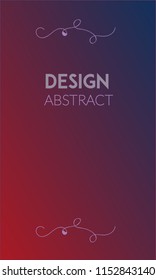 Abstract background design. Colorful halftone gradients. Future geometric patterns. Colorful gradients minimalist vector. Soft gradients. Elegant modern cover design. Dynamic art vector.