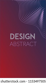 Abstract background design. Colorful halftone gradients. Future geometric patterns. Colorful gradients minimalist vector. Soft gradients. Elegant modern cover design. Dynamic art vector.
