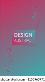Abstract background design. Colorful halftone gradients. Future geometric patterns. Colorful gradients minimalist vector. Soft gradients. Elegant modern cover design. Dynamic art vector.