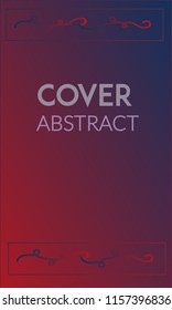 Abstract background design. Colorful halftone gradients. Future geometric patterns. Colorful gradients minimalist vector. Soft gradients. Elegant modern cover design. Dynamic art vector.