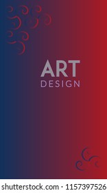 Abstract background design. Colorful halftone gradients. Future geometric patterns. Colorful gradients minimalist vector. Soft gradients. Elegant modern cover design. Dynamic art vector.